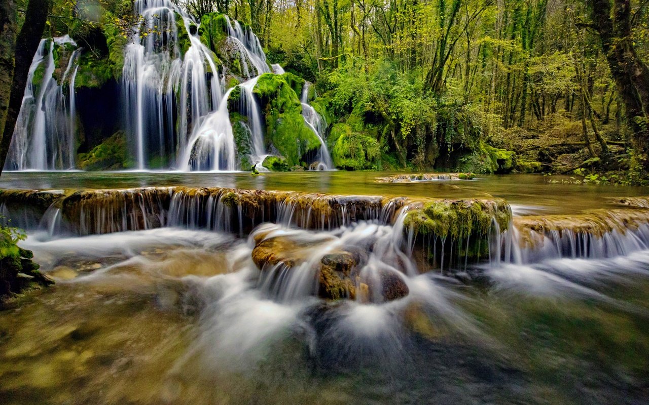 Обои вода, река, природа, водопад, каскад, water, river, nature, waterfall, cascade разрешение 4252x2835 Загрузить