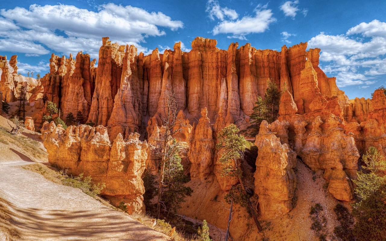 Обои горы, скалы, национальный парк брайс-каньон, каньоны, mountains, rocks, national park bryce canyon, canyons разрешение 3072x1824 Загрузить