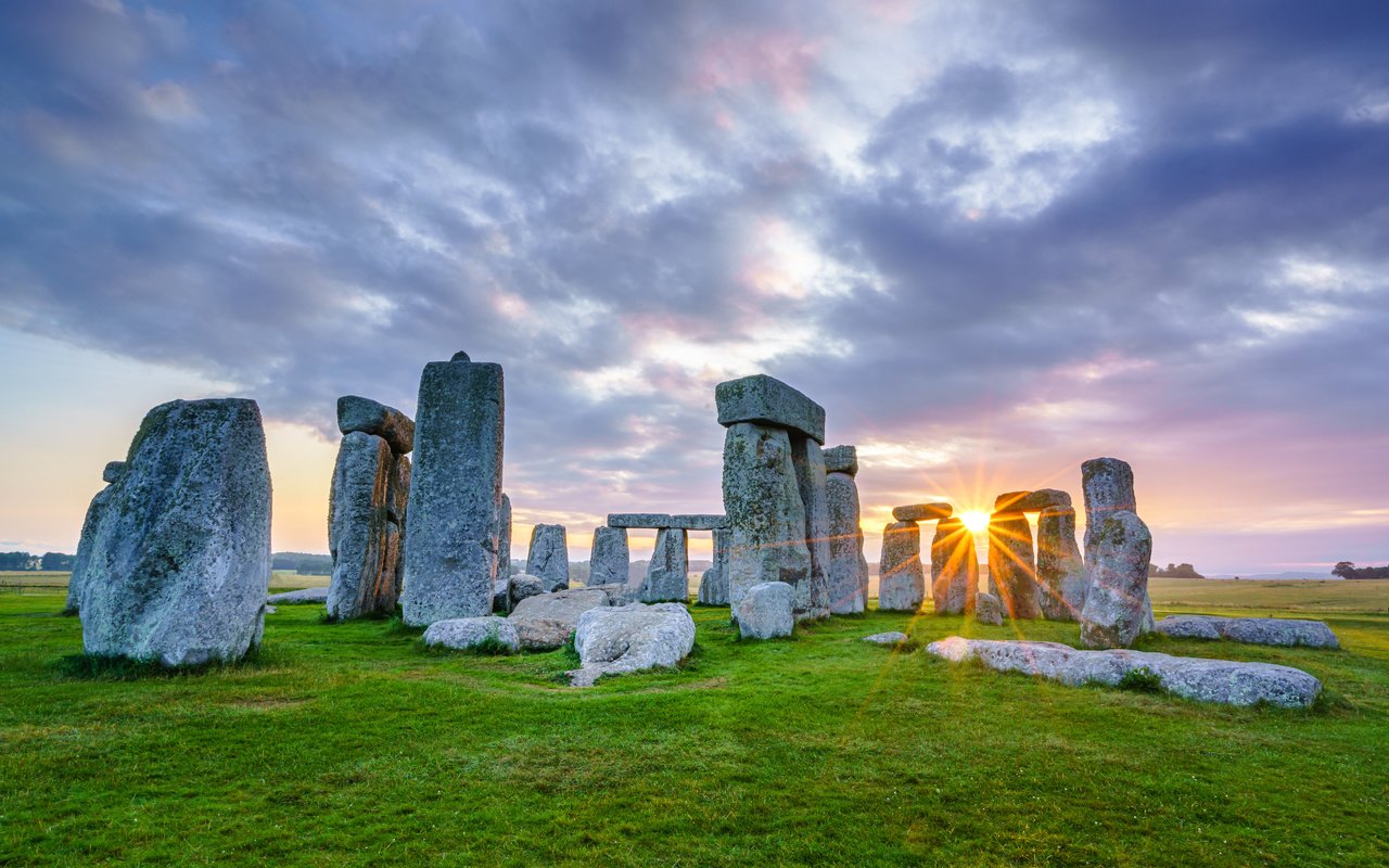 Обои стоунхендж, stonehenge разрешение 5120x3415 Загрузить