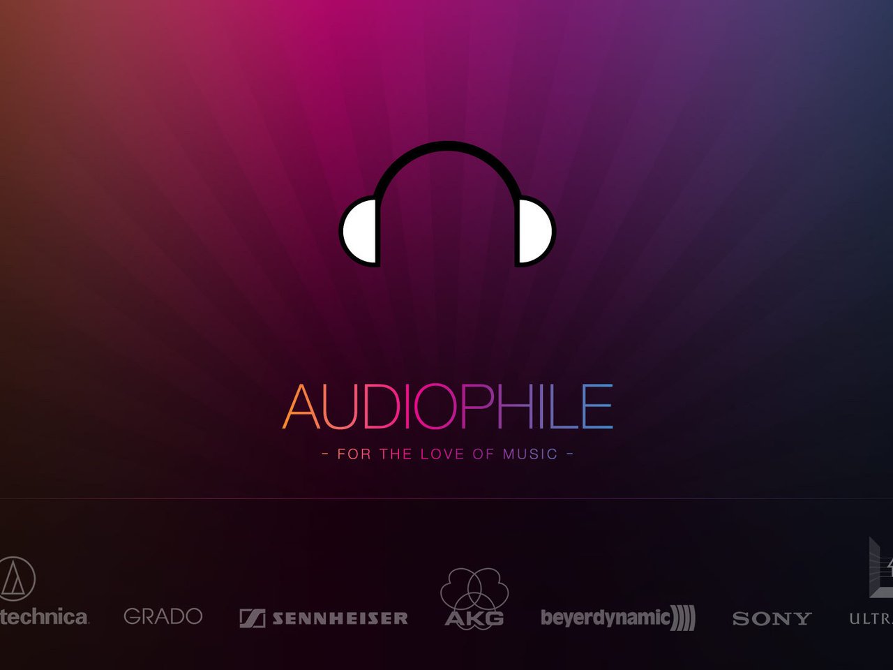 Обои audiophile, бренды, музыкa, brands, music разрешение 1920x1080 Загрузить