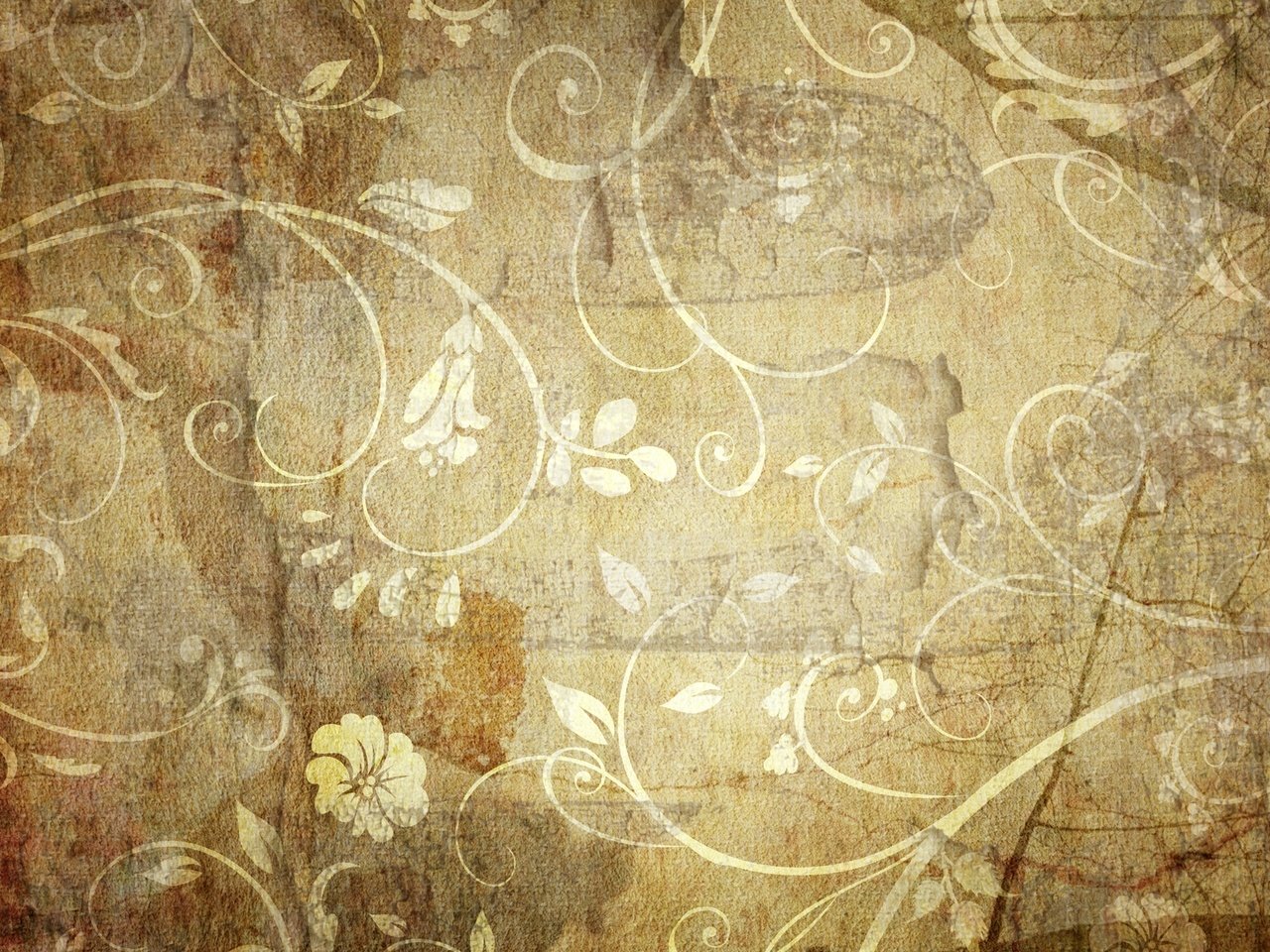 Обои цветы, обои, текстура, фон, винтаж, узор, бумага, flowers, wallpaper, texture, background, vintage, pattern, paper разрешение 1920x1200 Загрузить