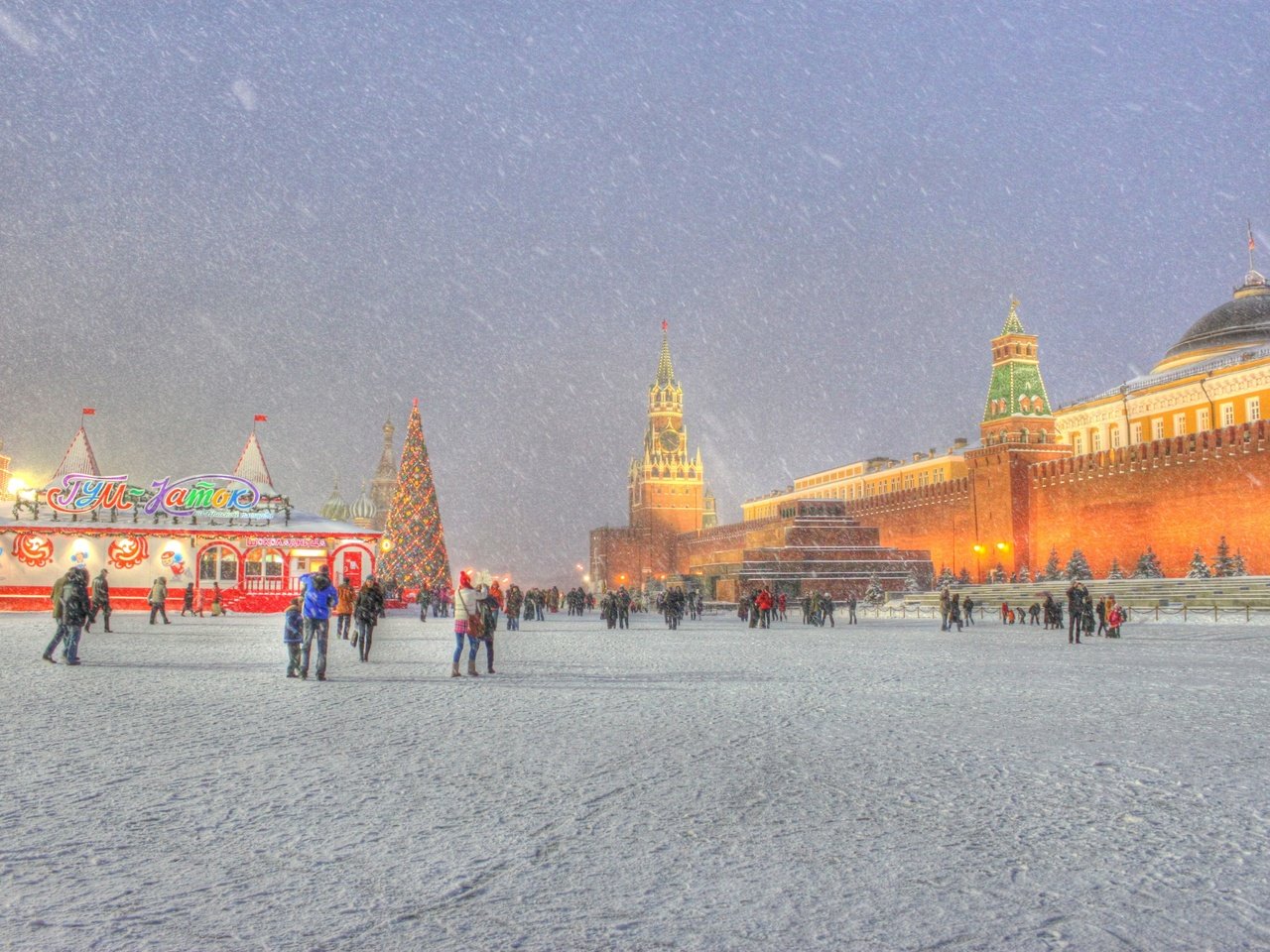 Обои новый год, москва, красная площадь, встреча нового года, new year, moscow, red square разрешение 4752x3168 Загрузить