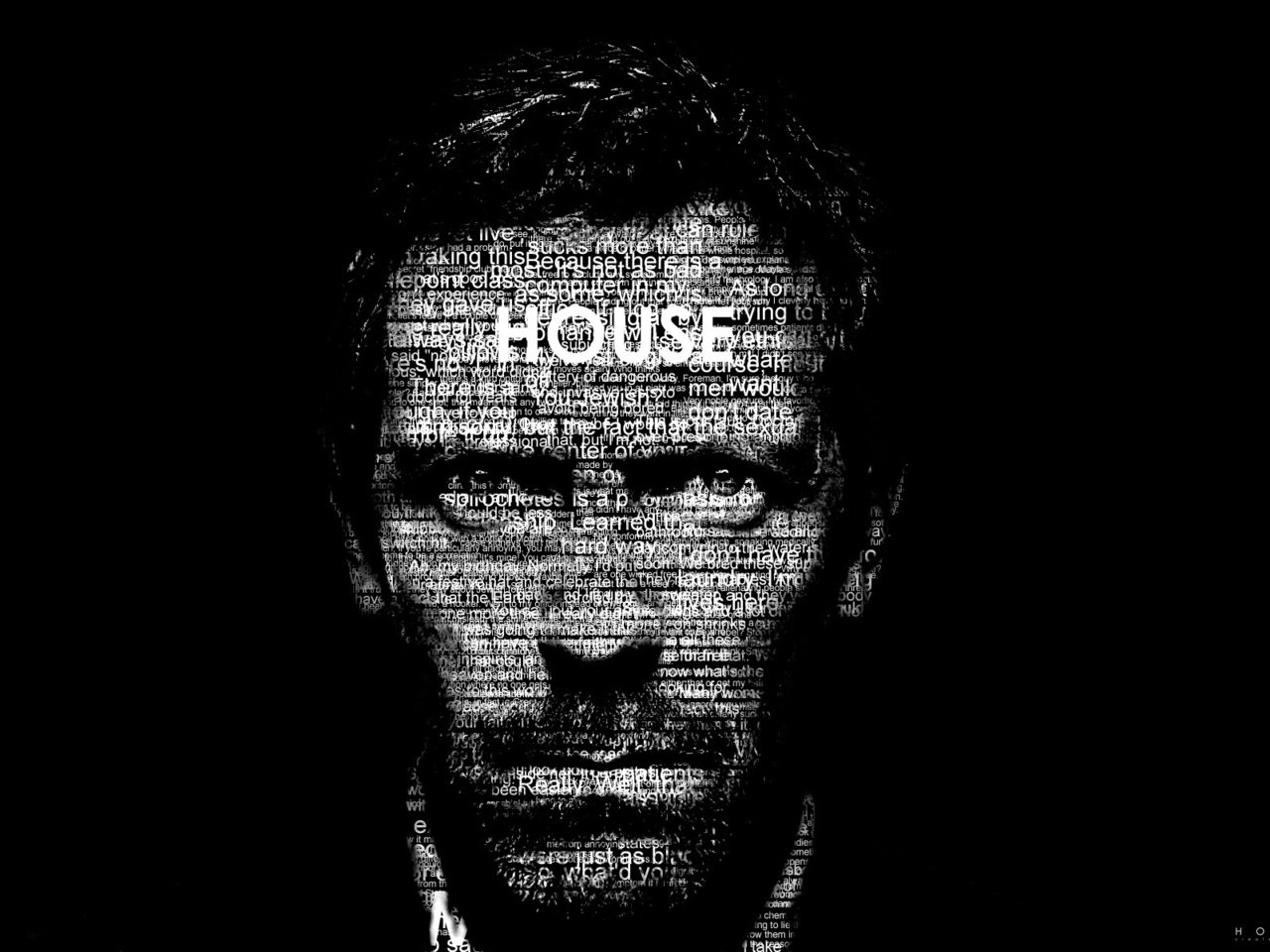 Обои house m.d., хью лори, надписи, доктор хаус, хью лор, hugh laurie, labels, dr. house, hugh laure разрешение 1920x1200 Загрузить