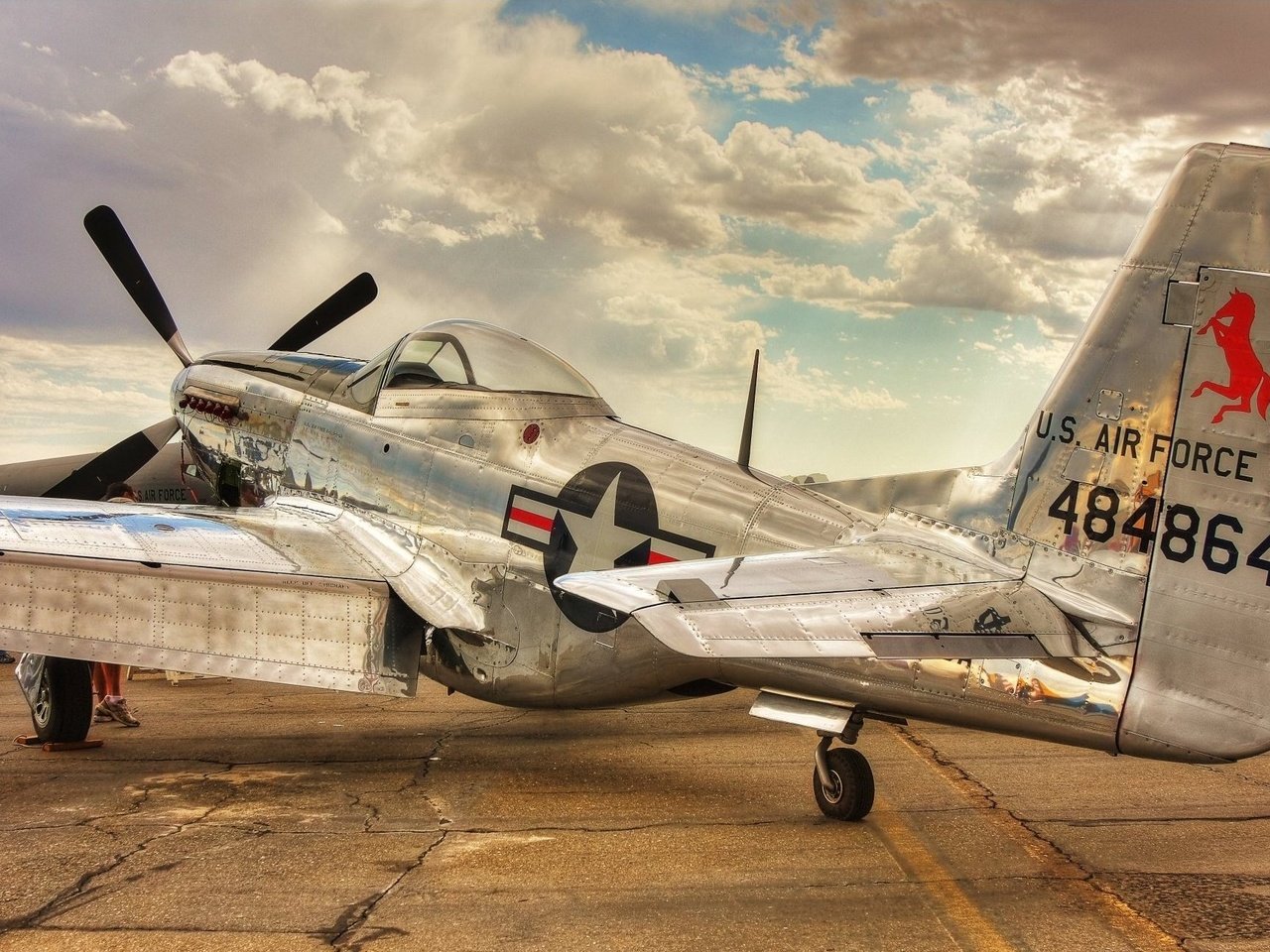 Обои авиатехника, мустанг, p-51, aircraft, mustang, the p-51 разрешение 2048x1295 Загрузить