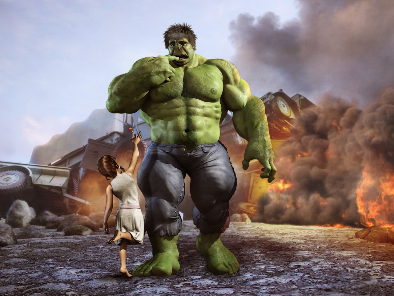 Обои девочька, халк, hulky, were, hulk разрешение 2500x1550 Загрузить