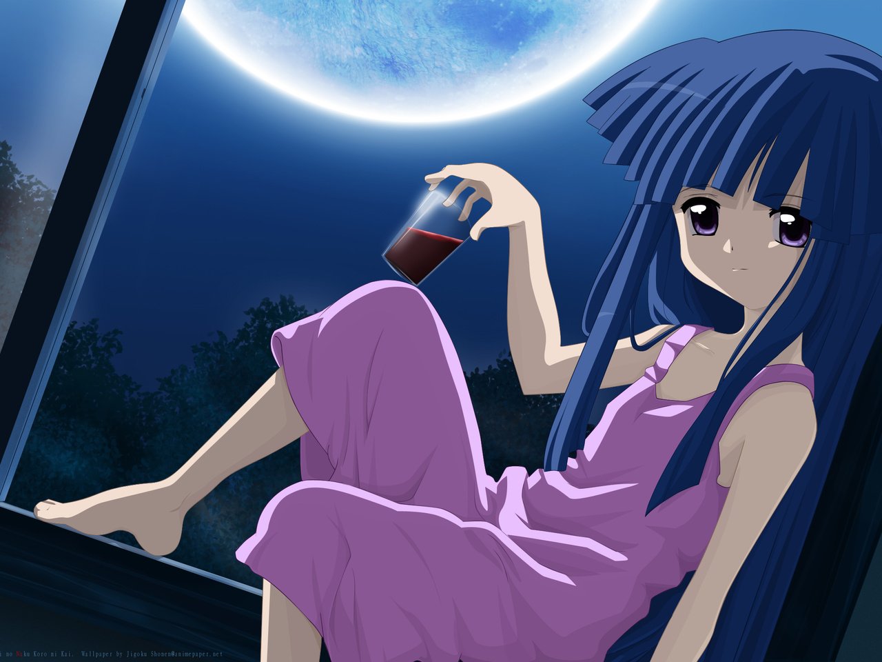 Обои higurashi no naku koro ni, furude rika разрешение 2560x1600 Загрузить