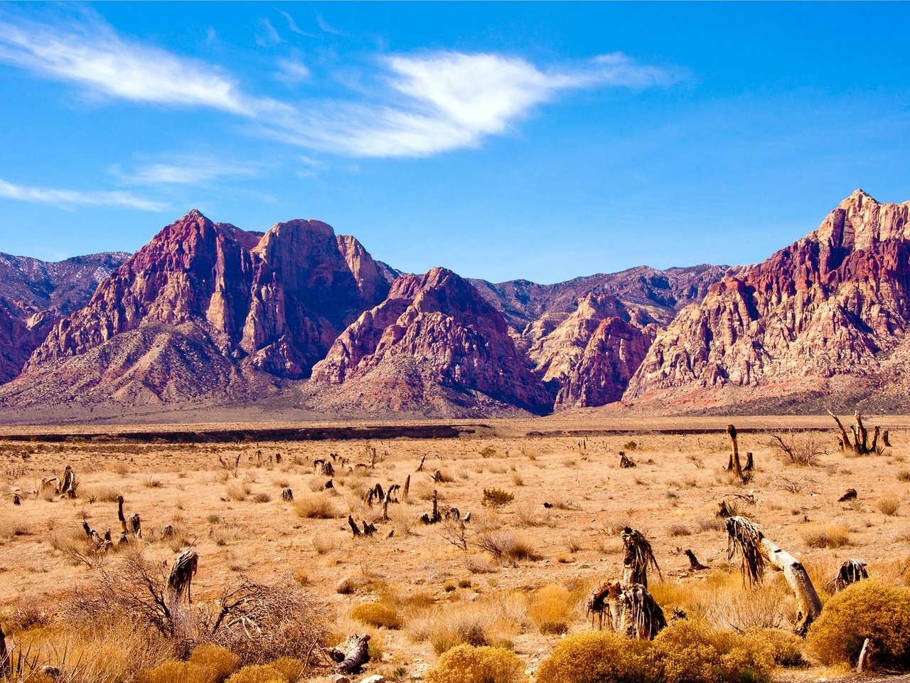 Обои горы, скалы, пустыня, невада, red rock canyon, mountains, rocks, desert, nevada разрешение 2560x1600 Загрузить