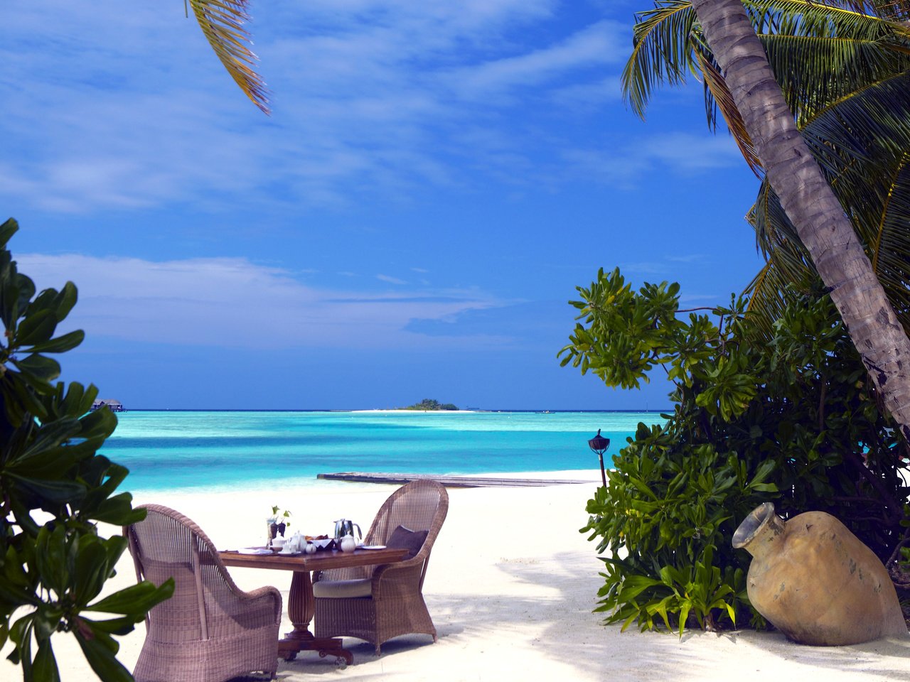 Обои пляж, тропики, мальдивы, beach, tropics, the maldives разрешение 3744x3081 Загрузить