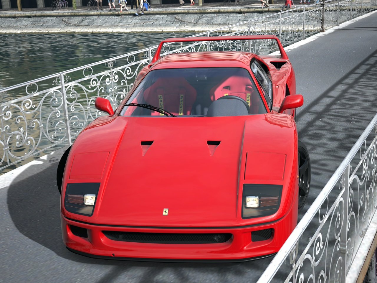 Обои ferrari f40 разрешение 3840x2160 Загрузить