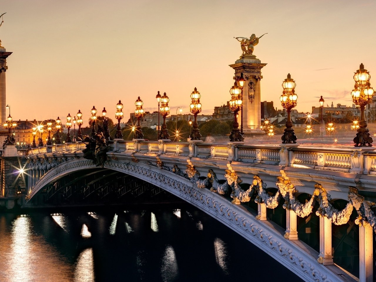 Обои париж, франция, мост александра 3, ponte d'alexandre, мост александра iii, франци, paris, france, pont alexandre 3, pont alexandre iii разрешение 1920x1200 Загрузить