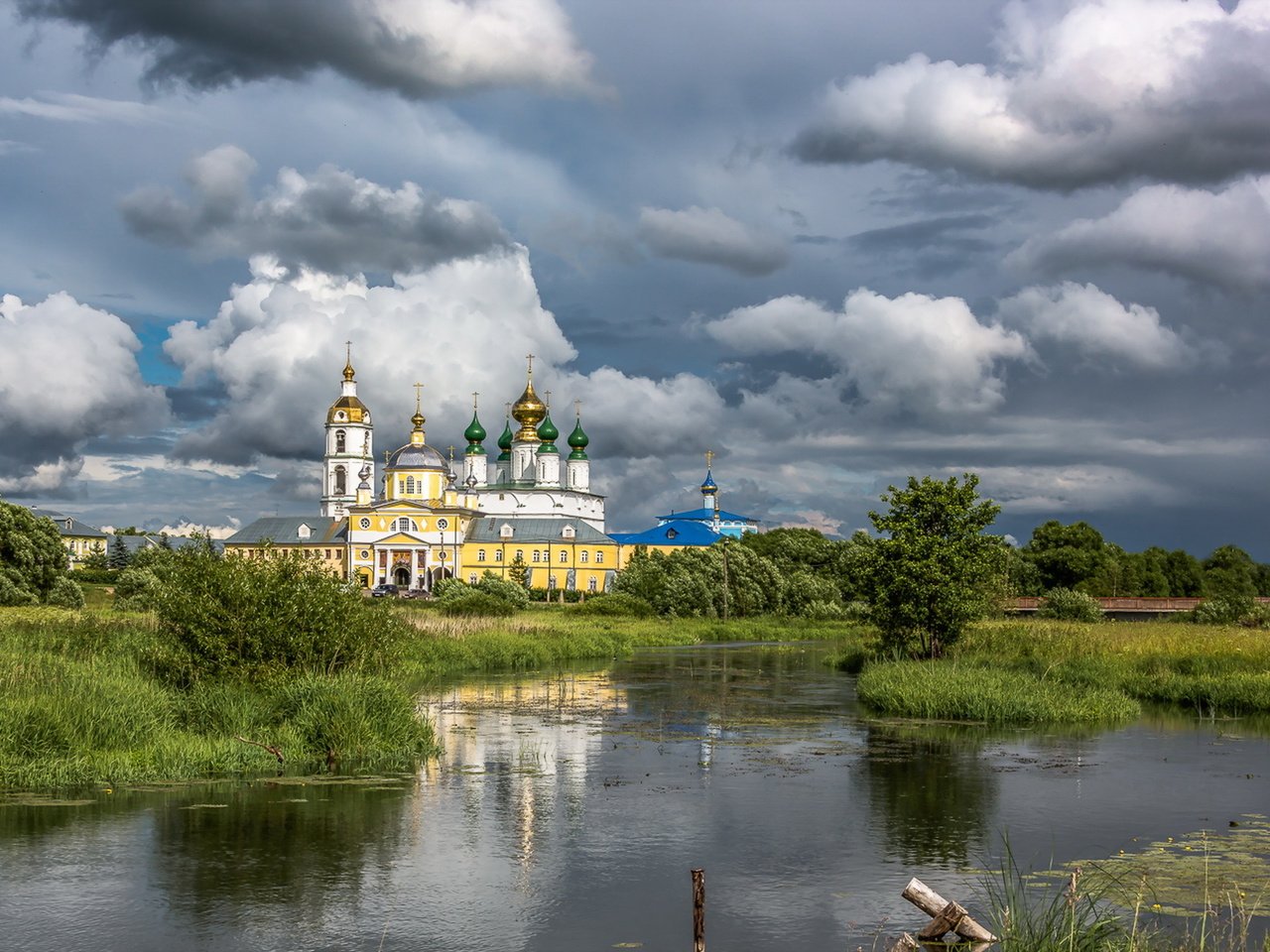 Обои россия, николо-шартомский мужской монастырь, russia, nikolo-shartomsky monastery разрешение 1920x1200 Загрузить