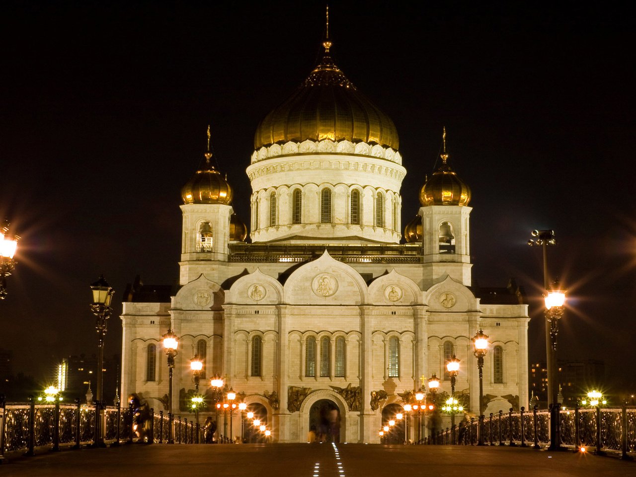 Обои москва - храм христа спасителя, moscow - cathedral of christ the savior разрешение 1920x1080 Загрузить