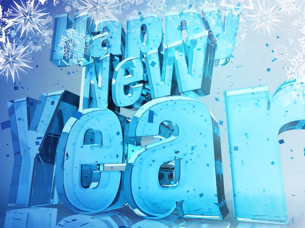 Обои с новым годом, 3д, happy new year, 3d разрешение 2880x1800 Загрузить