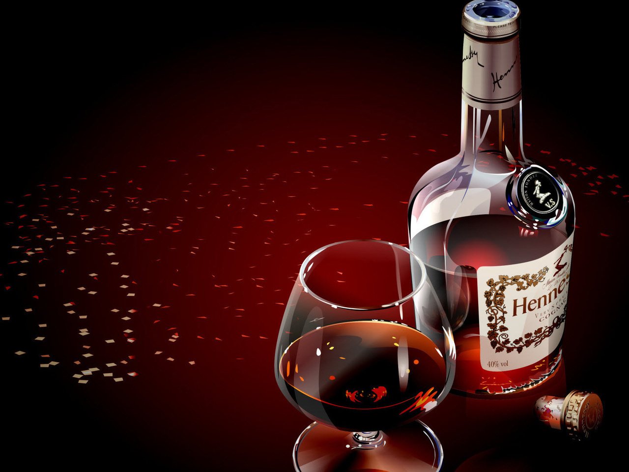 Обои бокал, бутылка, коньяк, коньяк hennessy, glass, bottle, cognac, cognac hennessy разрешение 1920x1080 Загрузить