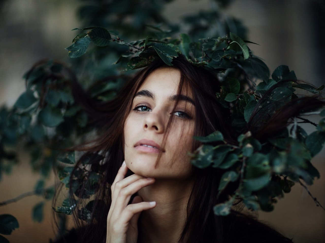 Обои листья, девушка, взгляд, модель, венок, эшли, jesse herzog, leaves, girl, look, model, wreath, ashley разрешение 2172x1448 Загрузить