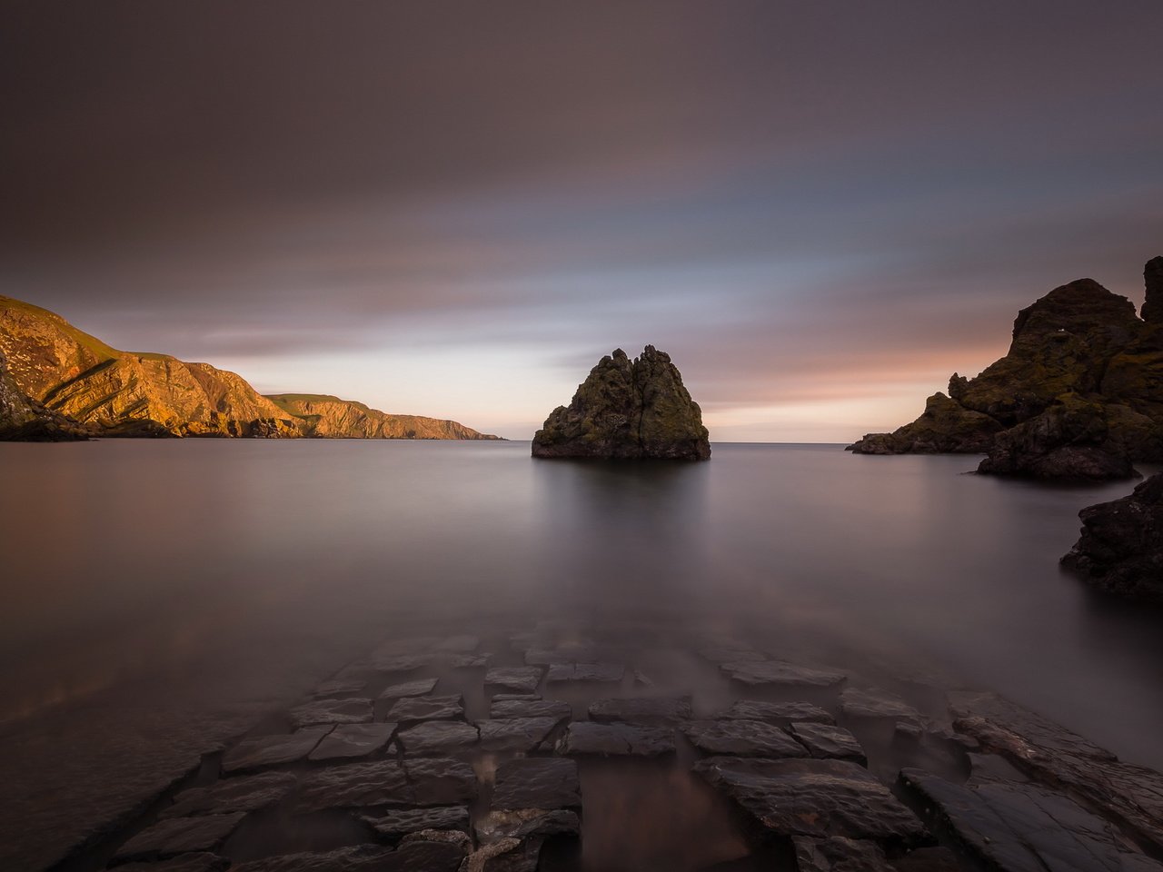 Обои скалы, берег, море, шотландия, pettico wick, rocks, shore, sea, scotland разрешение 2560x1600 Загрузить