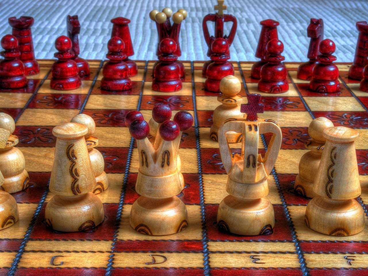 Обои шахматы, доска, фигуры, игра, шахматная доска, chees, chess, board, figure, the game, chess board разрешение 2880x1727 Загрузить