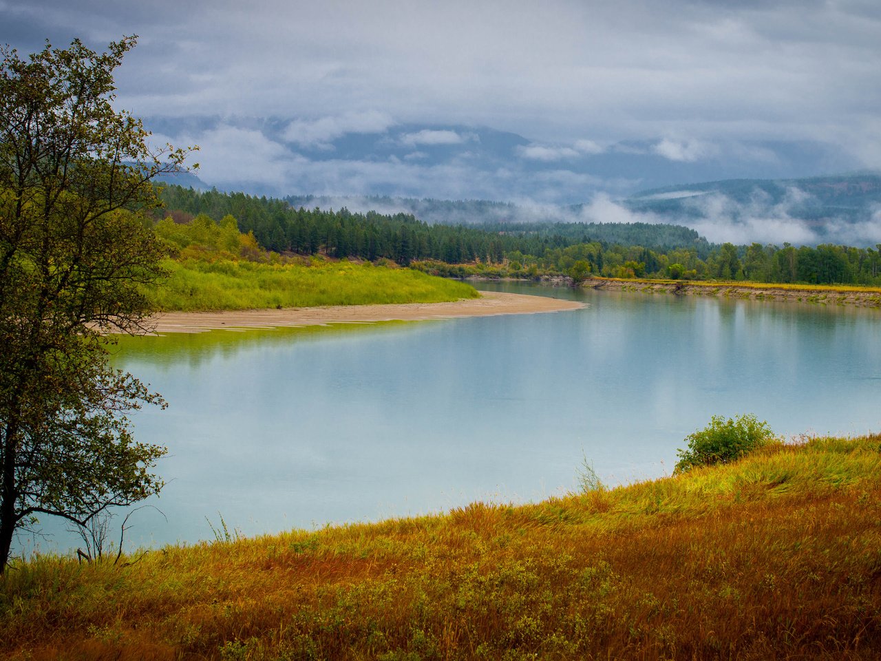 Обои озеро, пейзаж, британская колумбия, lake, landscape, british columbia разрешение 4096x2048 Загрузить