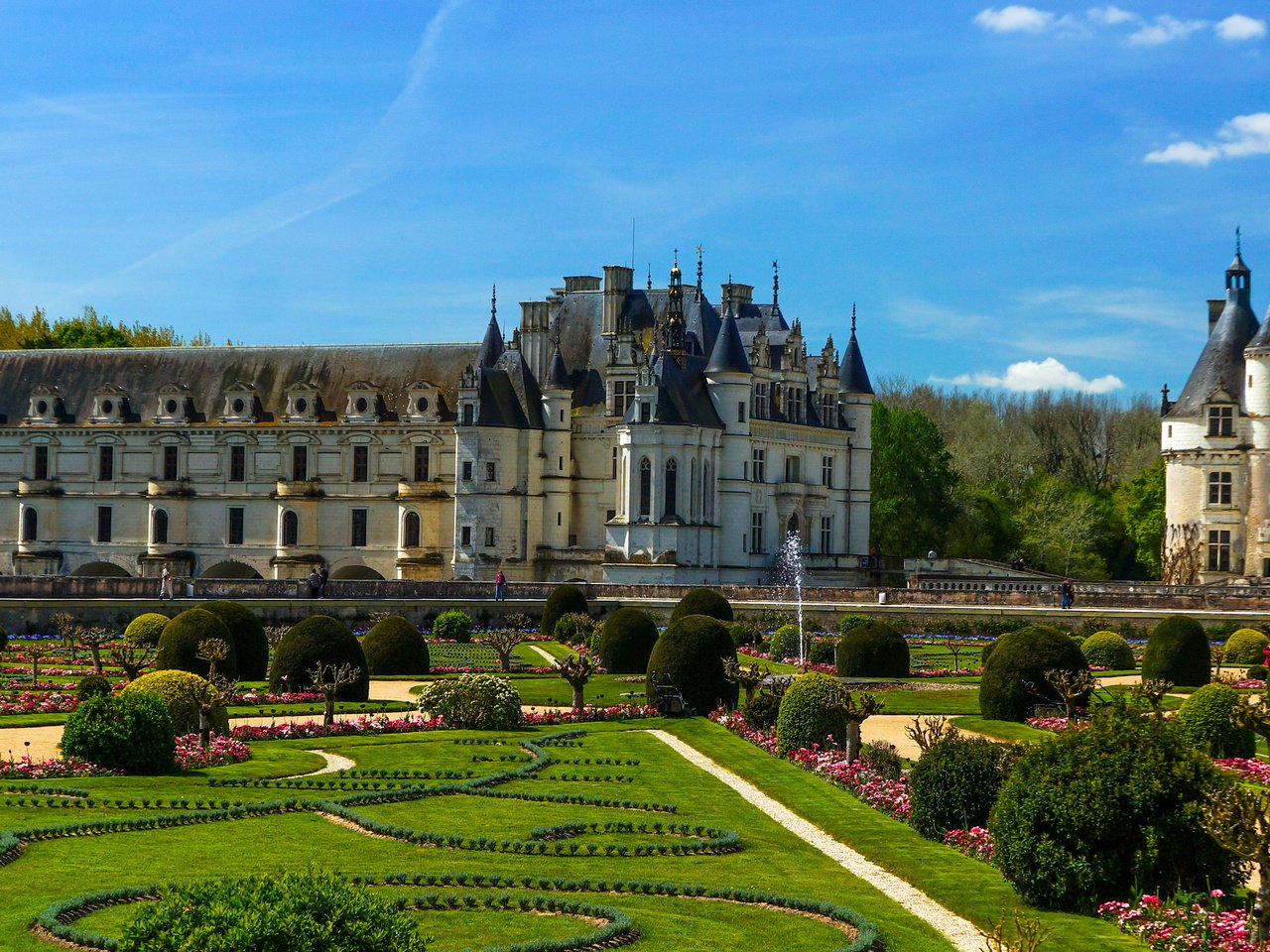 Обои замок, франция, шенонсо, замок шенонсо, эдр и луара, chenonceaux, castle, france, chenonceau, the castle of chenonceau, edr-et-loire разрешение 3200x2000 Загрузить