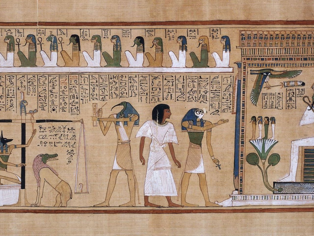Папирус древних египтян