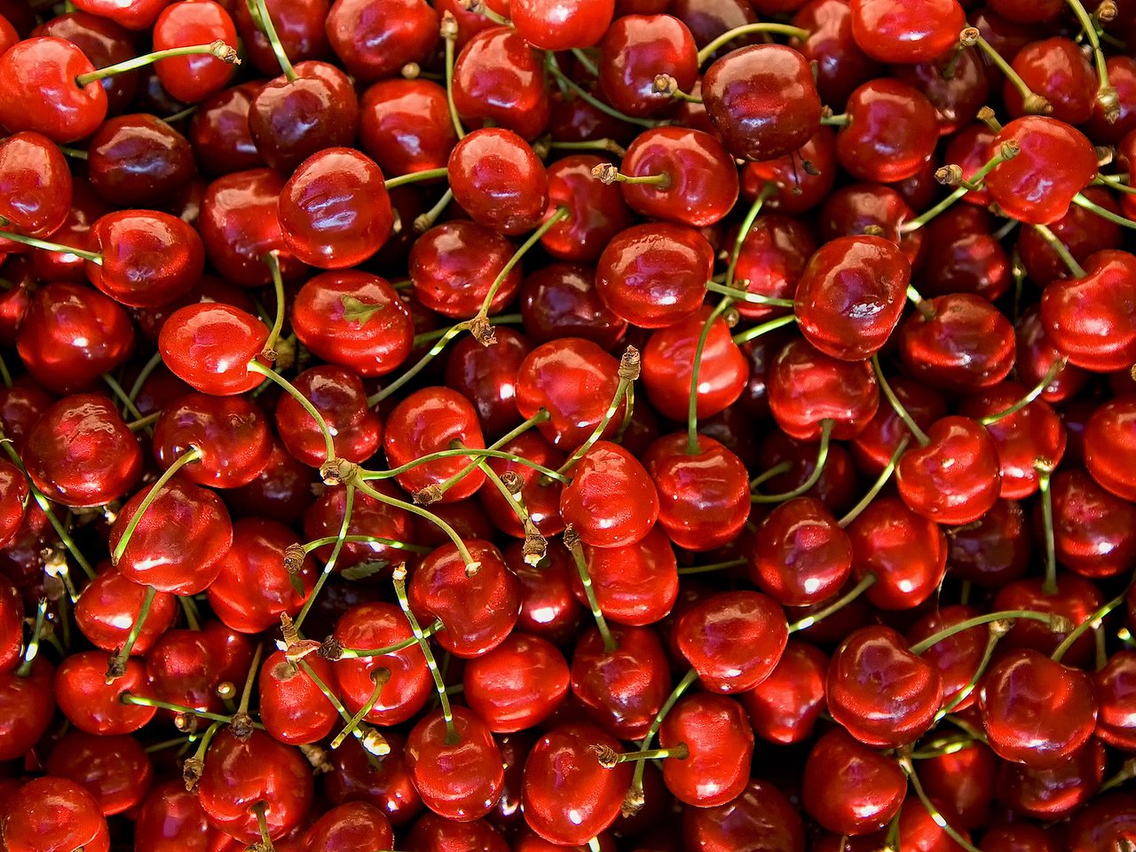 Обои черешня, ягоды, вишня, cherry, berries разрешение 2399x1600 Загрузить