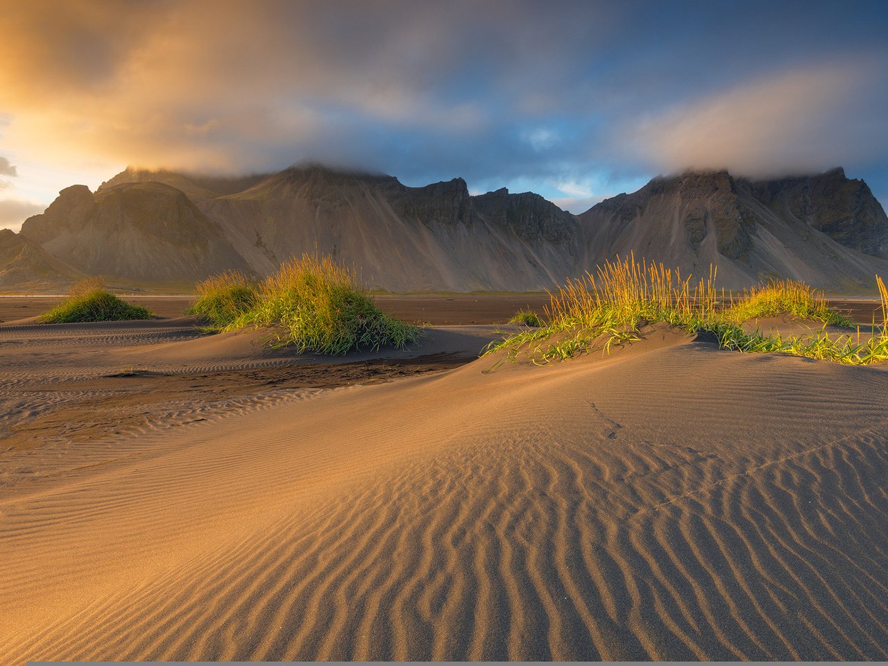 Обои природа, пейзаж, песок, пустыня, дюны, nature, landscape, sand, desert, dunes разрешение 1920x1200 Загрузить