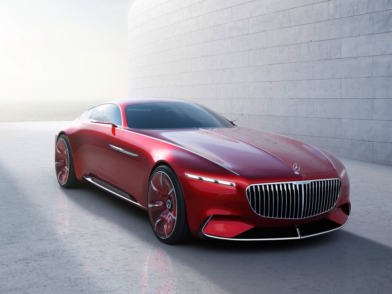 Обои автомобиль, краcный, мерседес, мерс, mercedes-maybach 6, car, red, mercedes разрешение 2048x1365 Загрузить