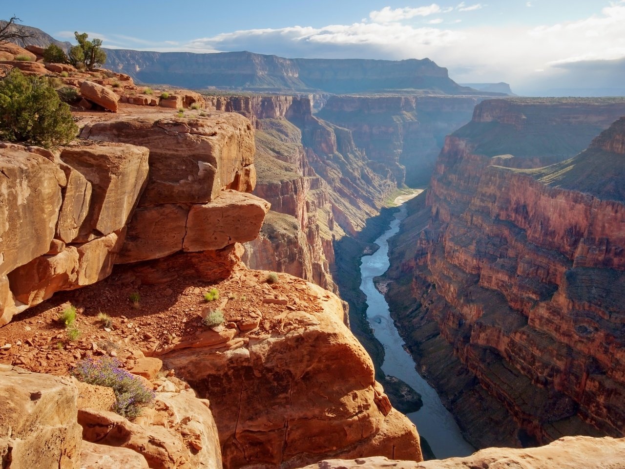 Обои река, скалы, солнце, сша, долина, гранд-каньон, river, rocks, the sun, usa, valley, the grand canyon разрешение 2880x1800 Загрузить