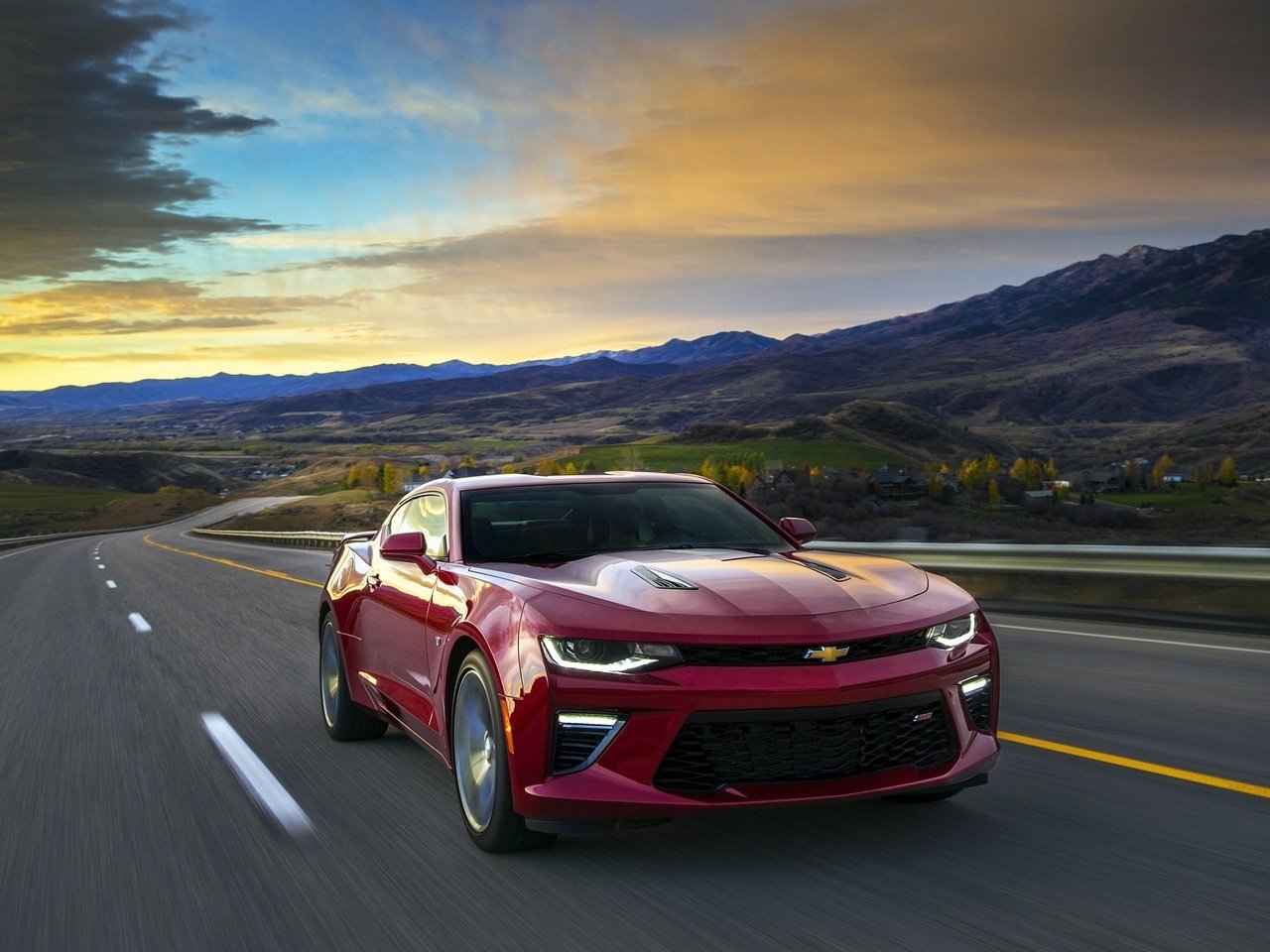 Обои дорога, авто, chevrolet camaro, шевроле, камаро, road, auto, chevrolet, camaro разрешение 2560x1440 Загрузить