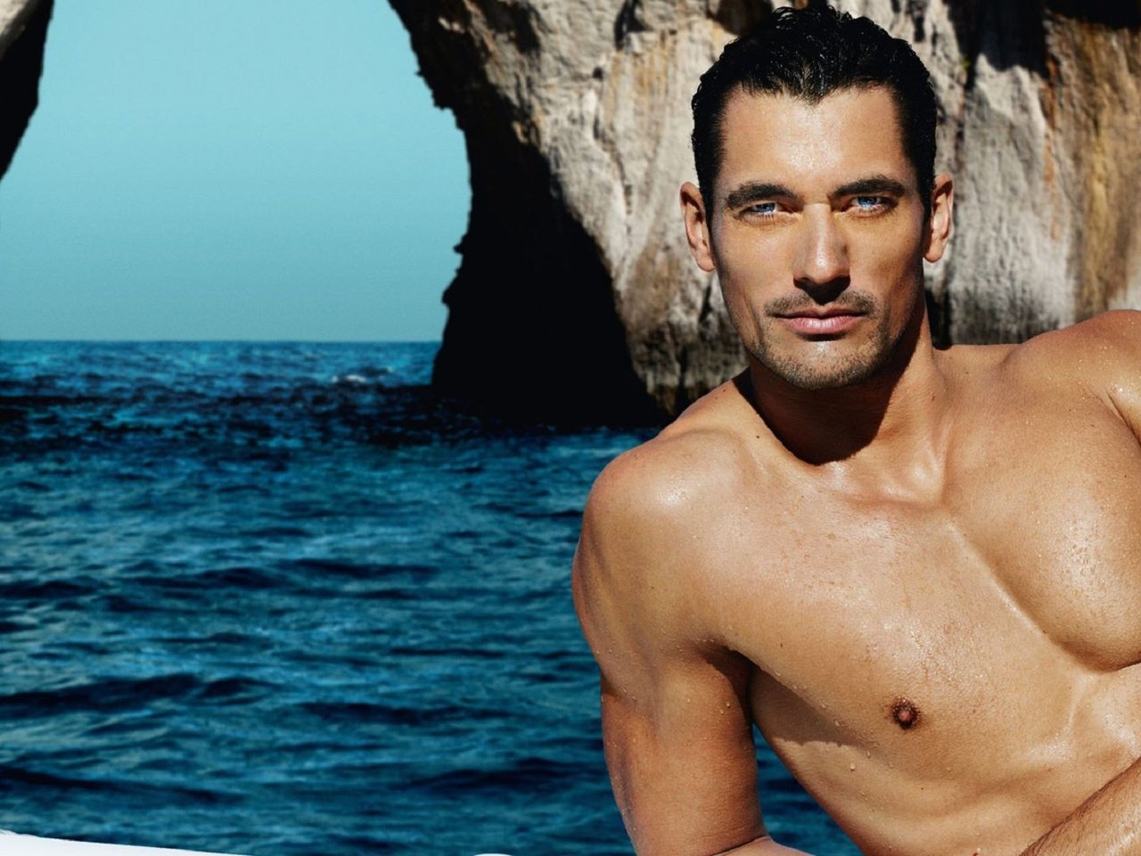 Обои взгляд, лицо, мужчина, дэвид ганди, look, face, male, david gandy разрешение 2160x1080 Загрузить