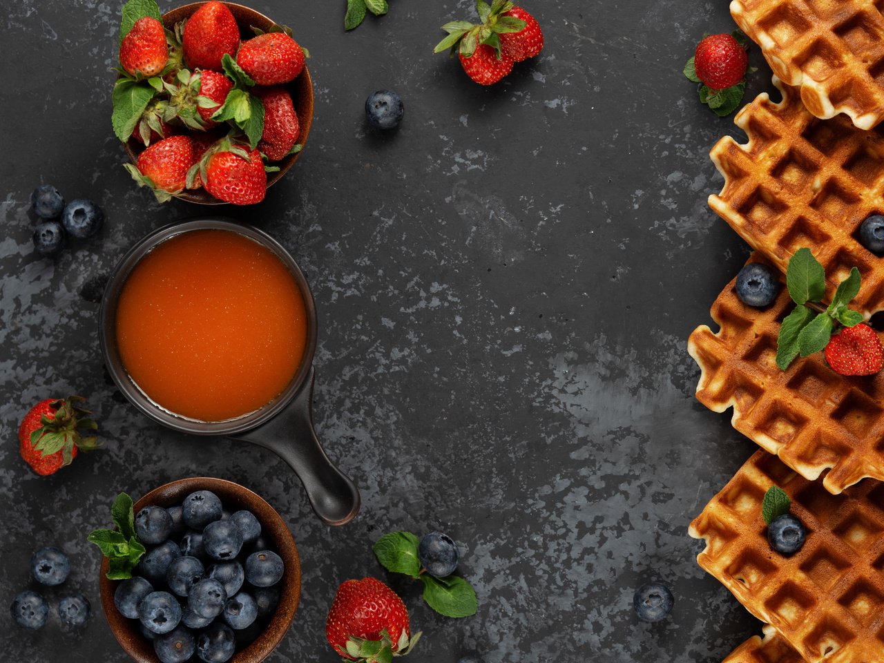 Обои вафли, waffles разрешение 6000x4000 Загрузить