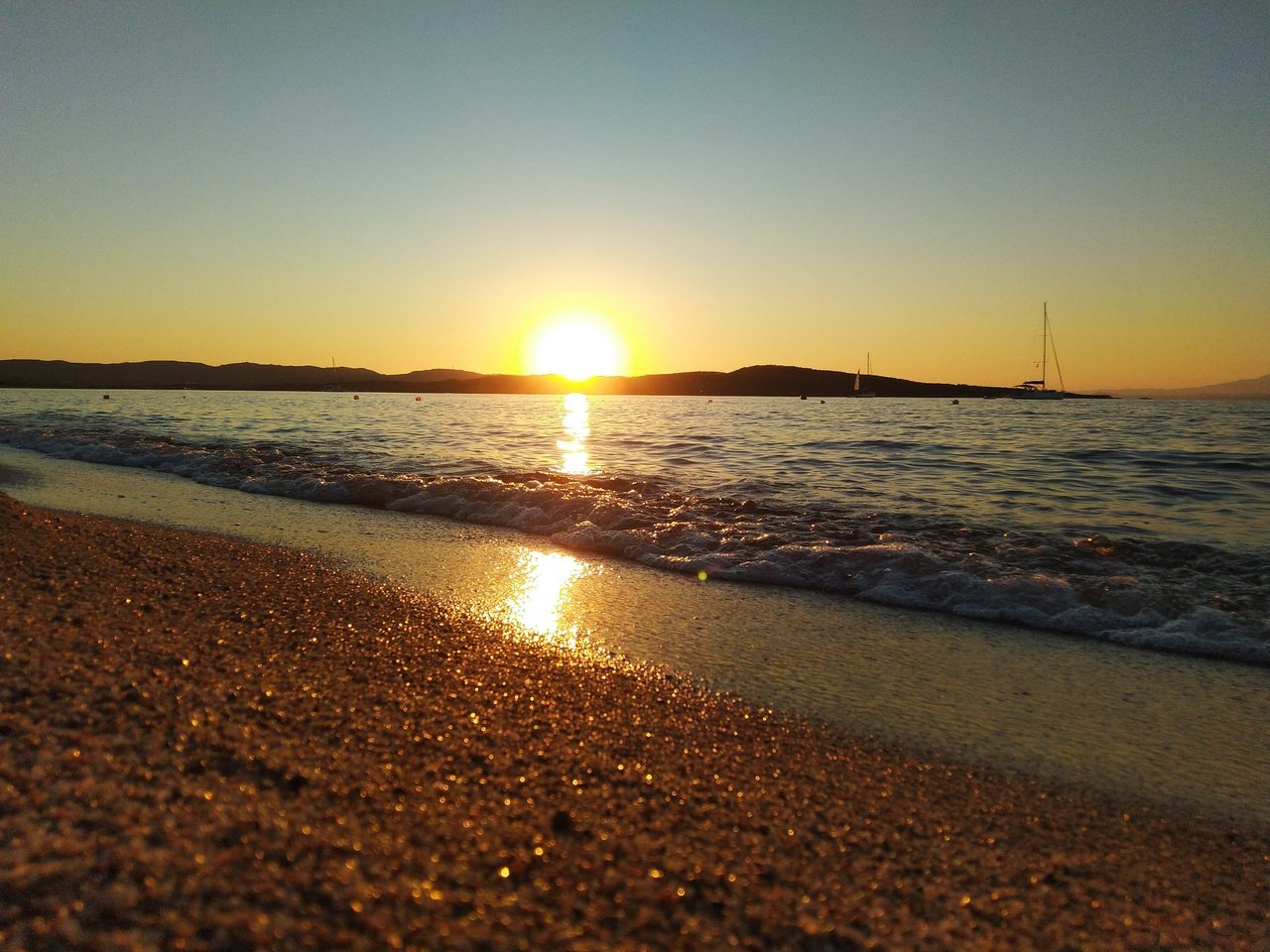 Обои волны, закат, море, песок, пляж, сардиния, wave, sunset, sea, sand, beach, sardinia разрешение 4160x3120 Загрузить