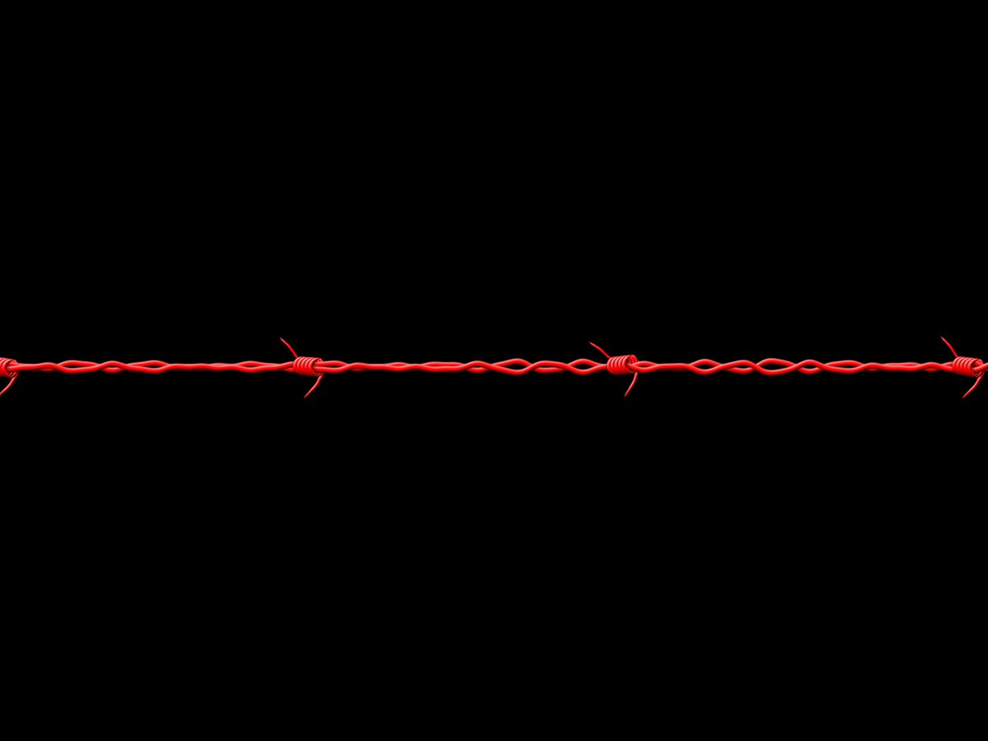 Обои черный, красный, колючая проволока, black, red, barbed wire разрешение 2560x1600 Загрузить