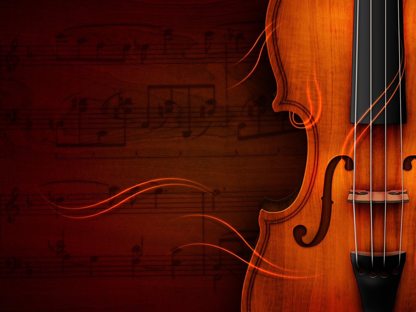 Обои ноты, скрипка, музыка, notes, violin, music разрешение 2560x1600 Загрузить