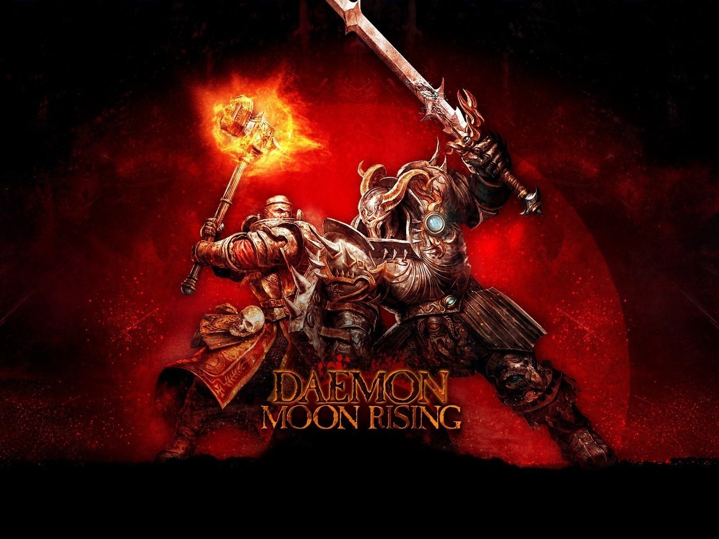 Обои daemon moon rising, сражение, the battle разрешение 1920x1200 Загрузить