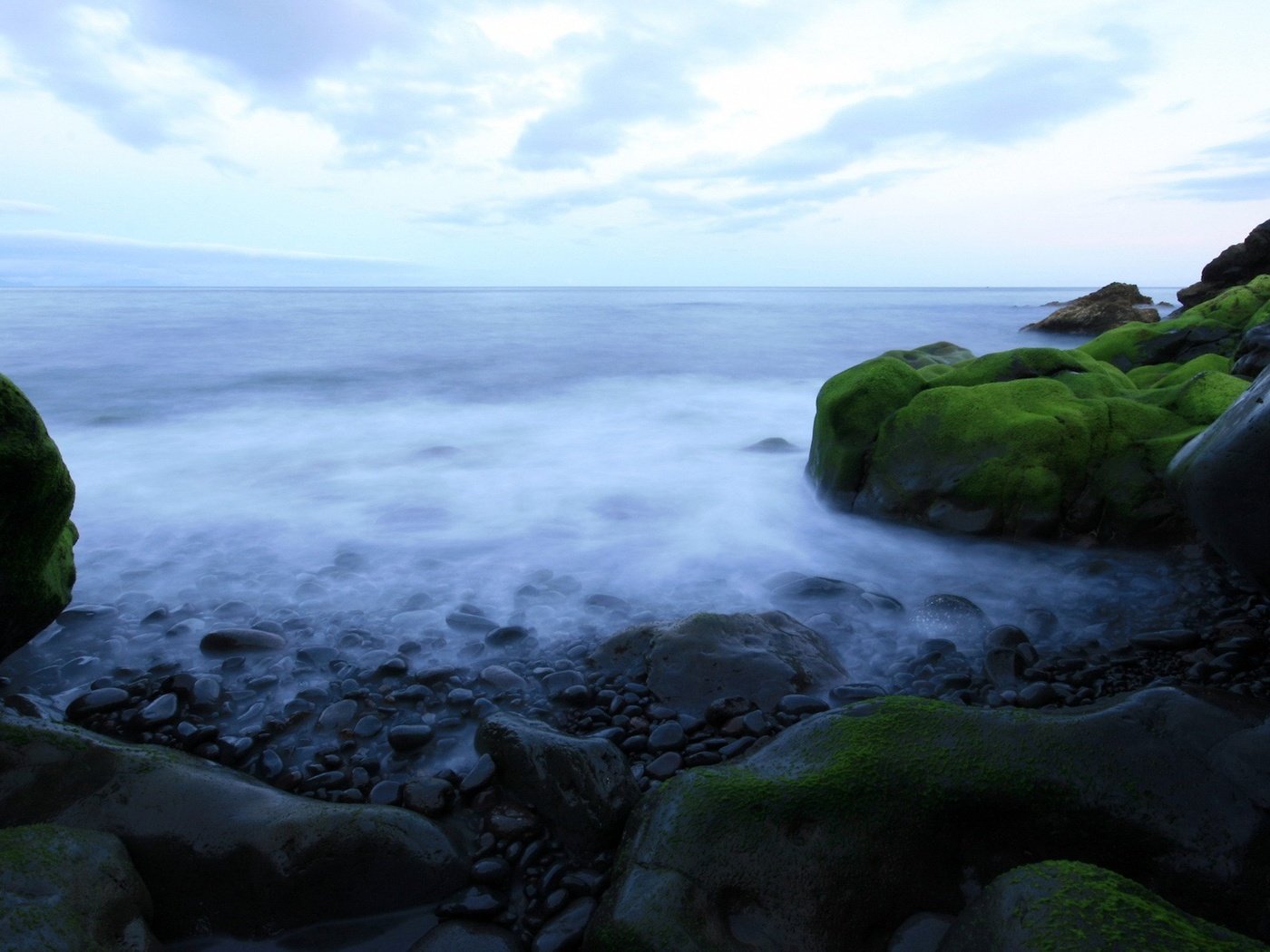 Обои вода, камни, горизонт, water, stones, horizon разрешение 1920x1200 Загрузить