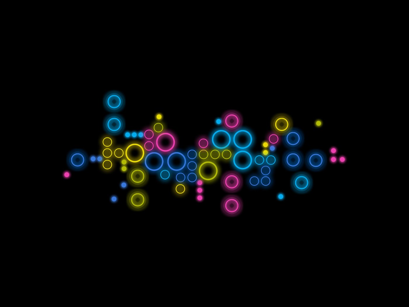 Обои цвет, черный, круги, color, black, circles разрешение 2560x1600 Загрузить