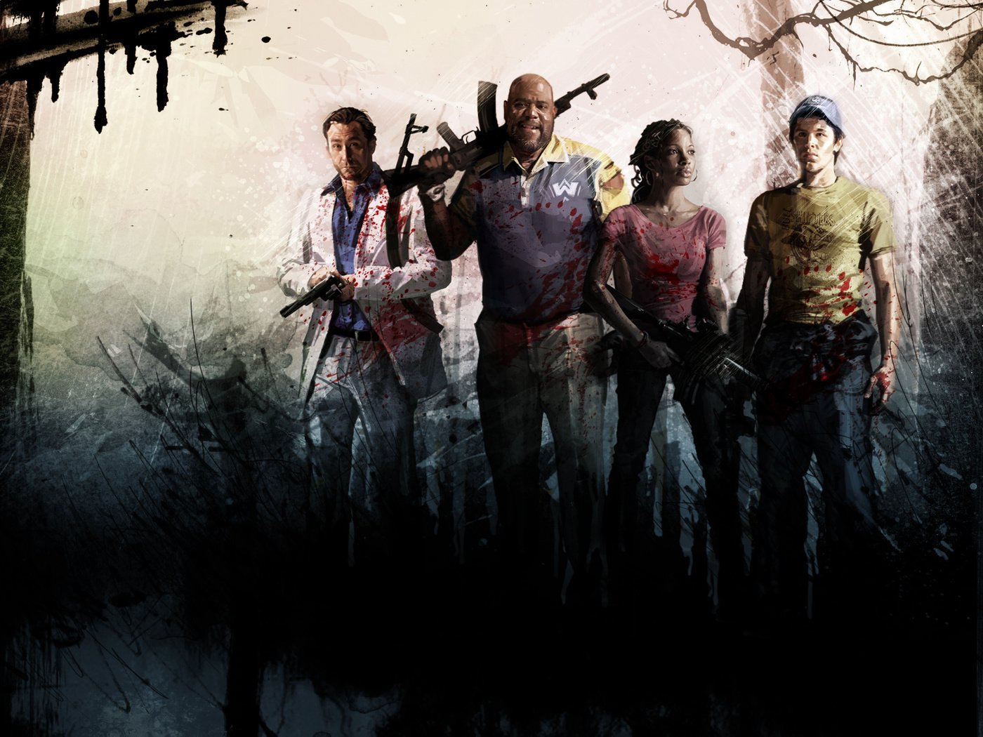 Обои l4d2, left 4 dead 2, рошель, rochelle разрешение 1920x1200 Загрузить