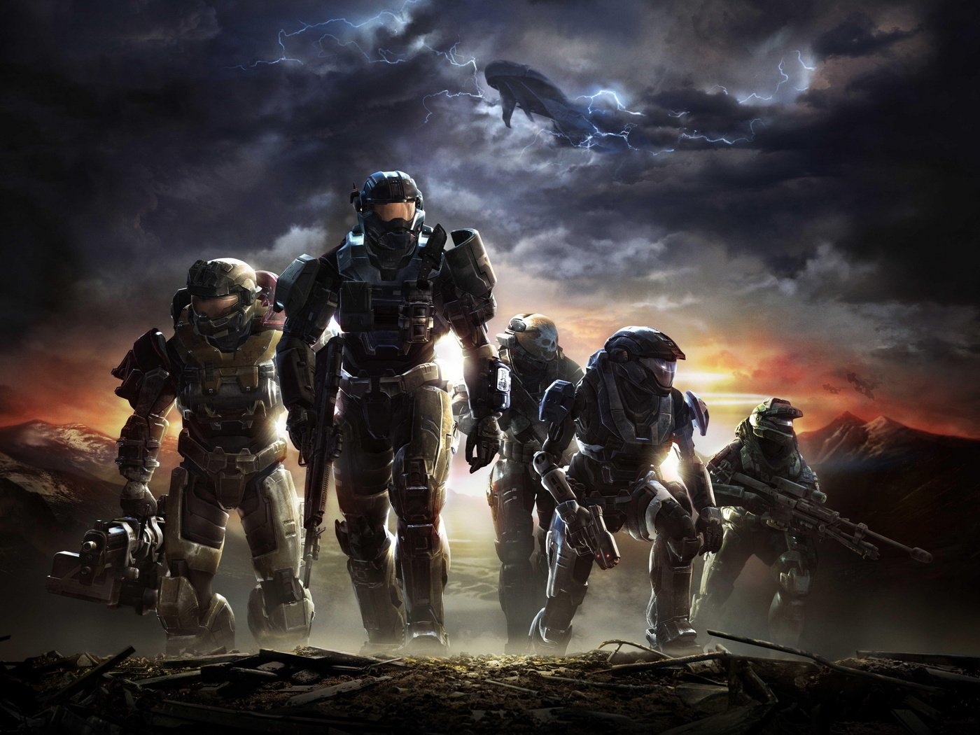 Обои halo reach, хало, bungie, reach, halo разрешение 2560x1440 Загрузить