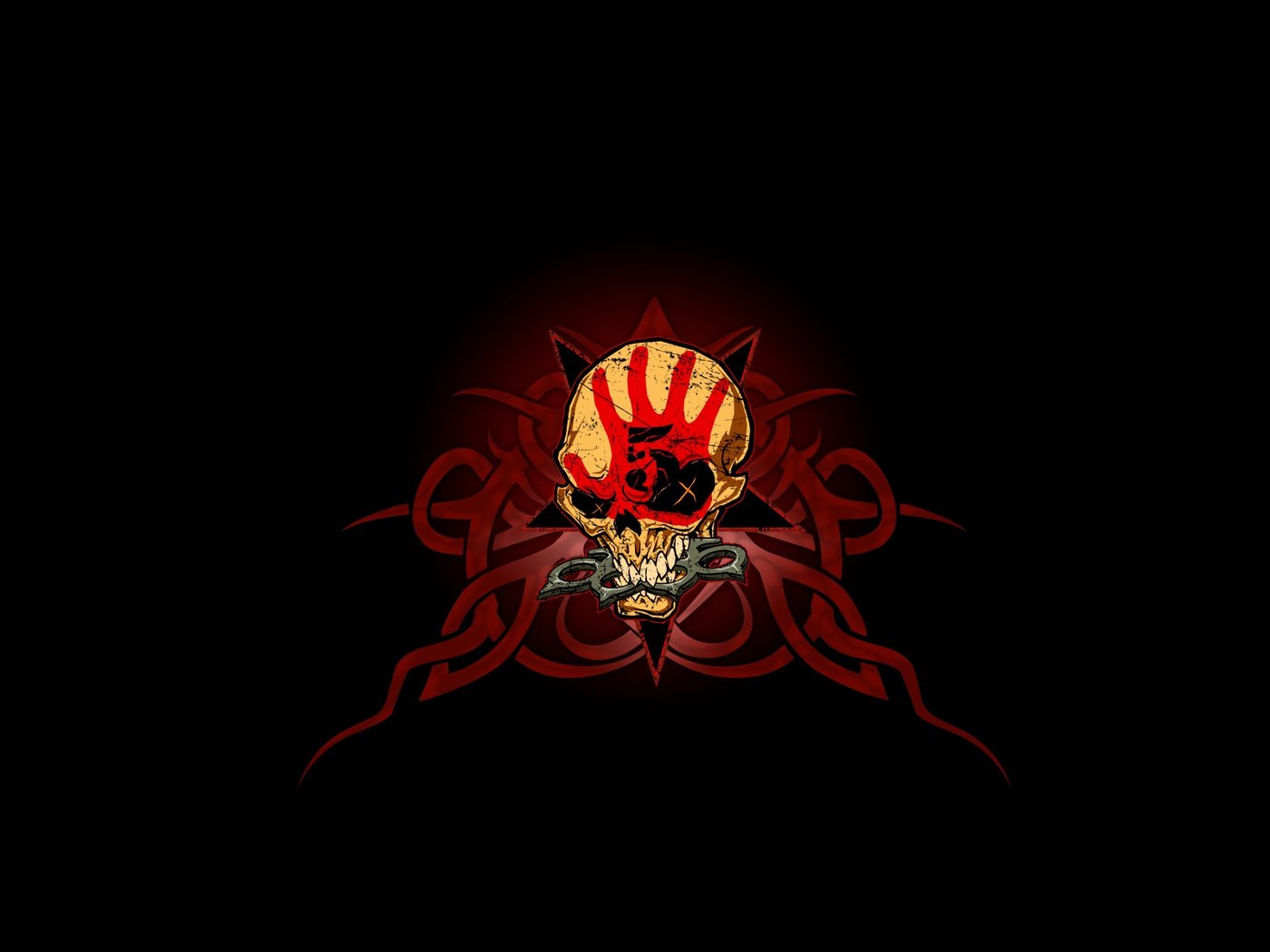 Обои узор, череп, кастет, five finger death punch, pattern, skull, knuckles разрешение 1920x1200 Загрузить