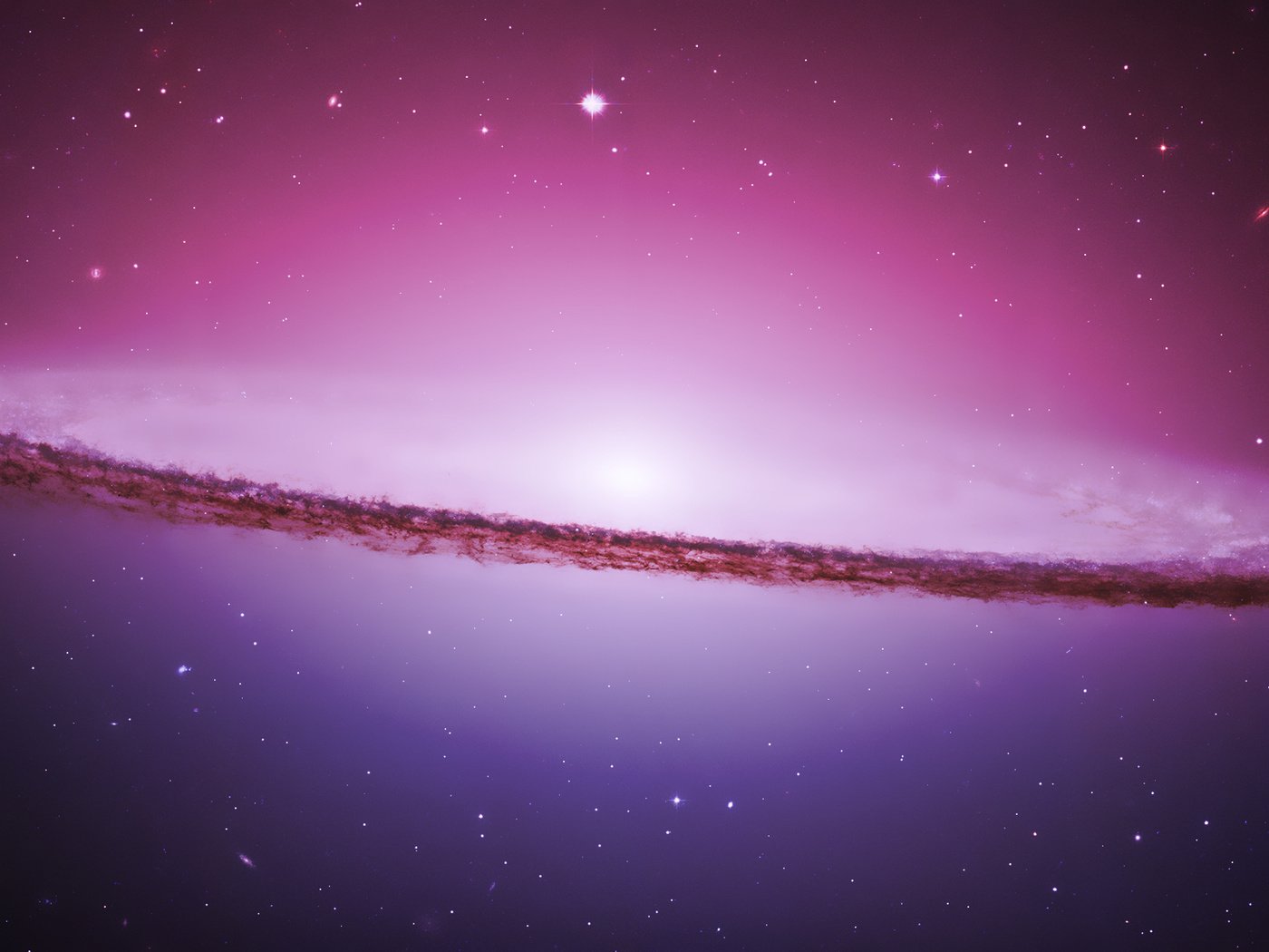 Обои космос, фиолетовый, галактика, space, purple, galaxy разрешение 3200x1200 Загрузить