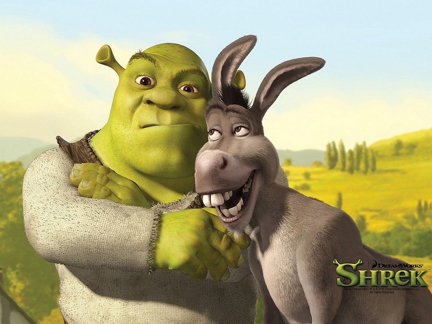 Обои осел, шрек, donkey, shrek разрешение 1920x1080 Загрузить