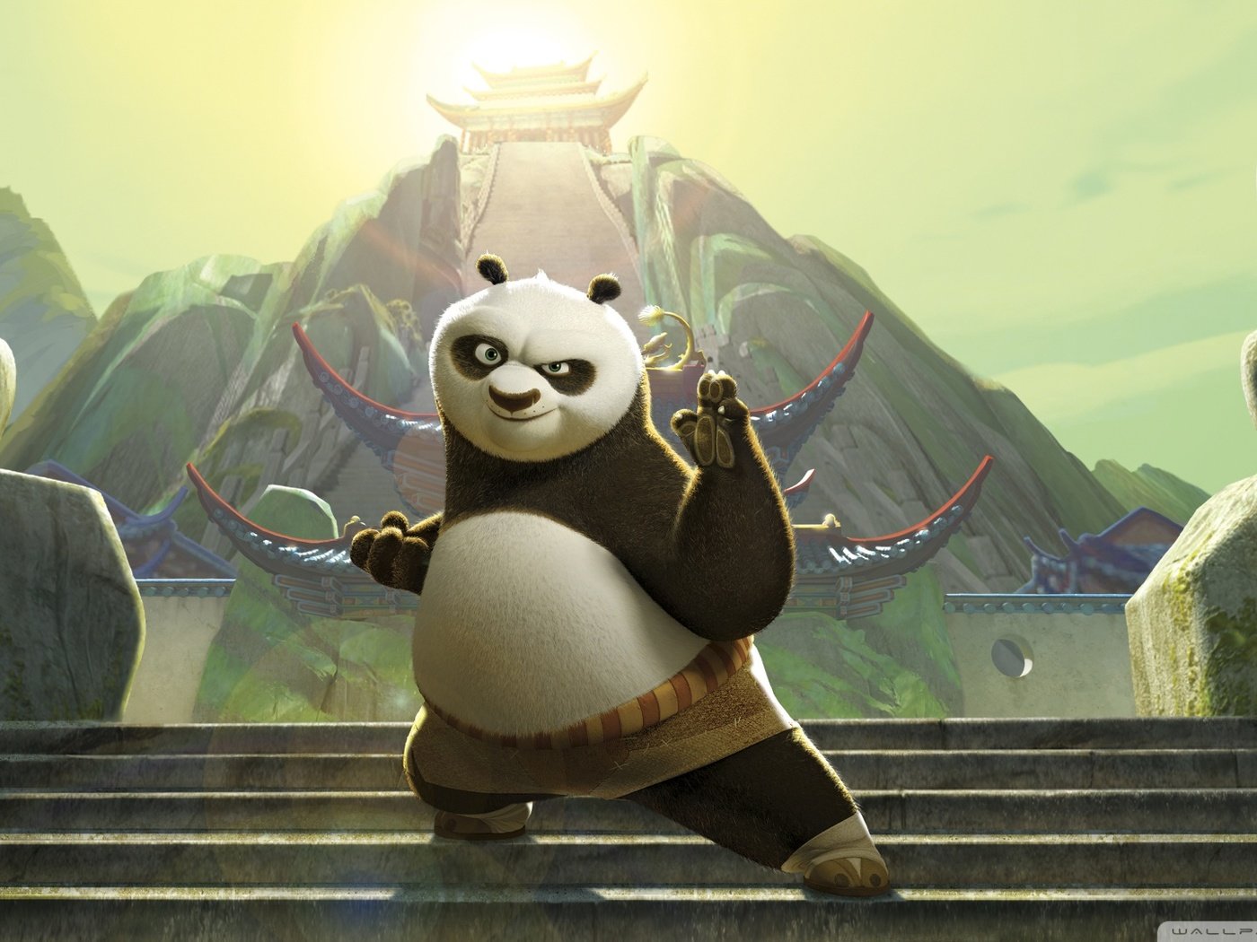 Обои панда, кун-фу панда, panda, kung fu panda разрешение 1920x1080 Загрузить