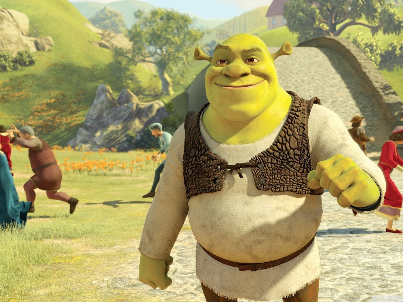 Обои шрек, огр, shrek, ogre разрешение 1920x1080 Загрузить