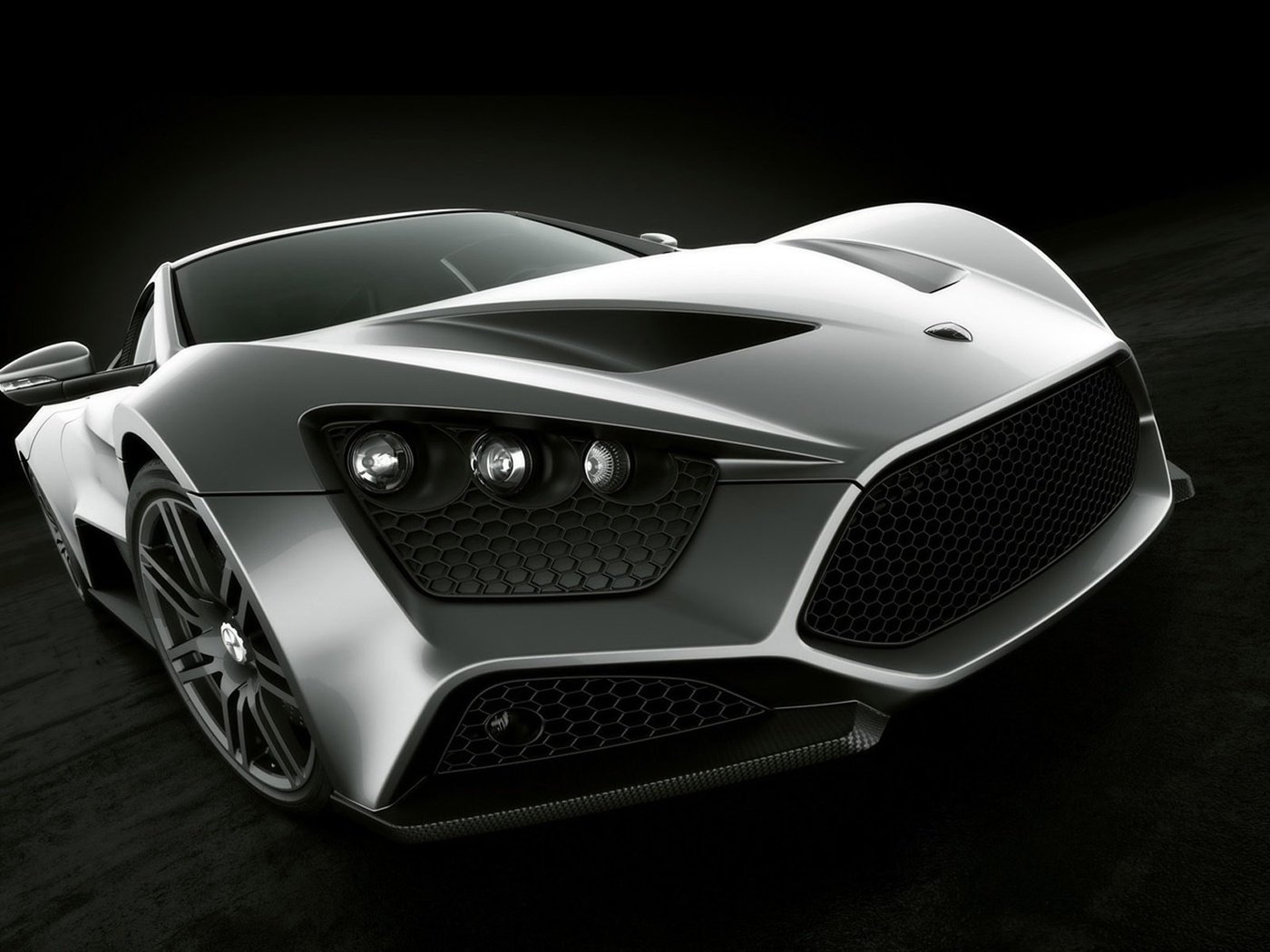 Обои серебро, спорткар, st1, зенво, silver, sports car, zenvo разрешение 1920x1200 Загрузить