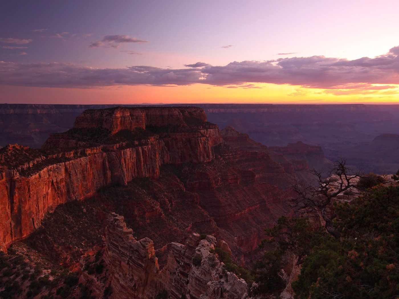 Обои вечер, горы, закат, каньон, высота, the evening, mountains, sunset, canyon, height разрешение 1920x1080 Загрузить