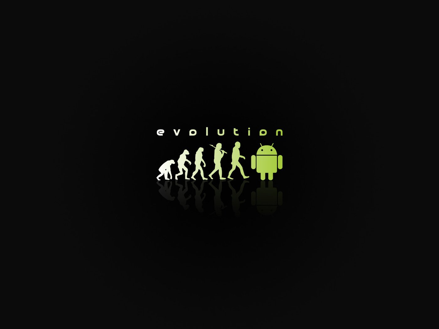 Обои андроид, эволюция, android, evolution разрешение 1920x1080 Загрузить
