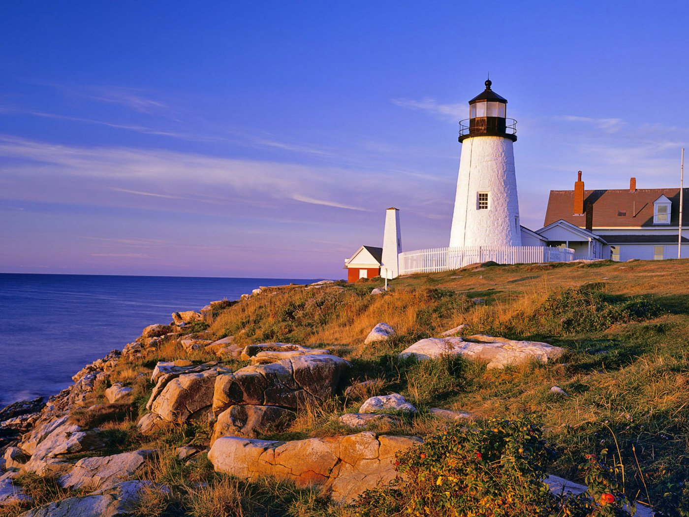 Обои скалы, берег, море, маяк, rocks, shore, sea, lighthouse разрешение 1920x1080 Загрузить