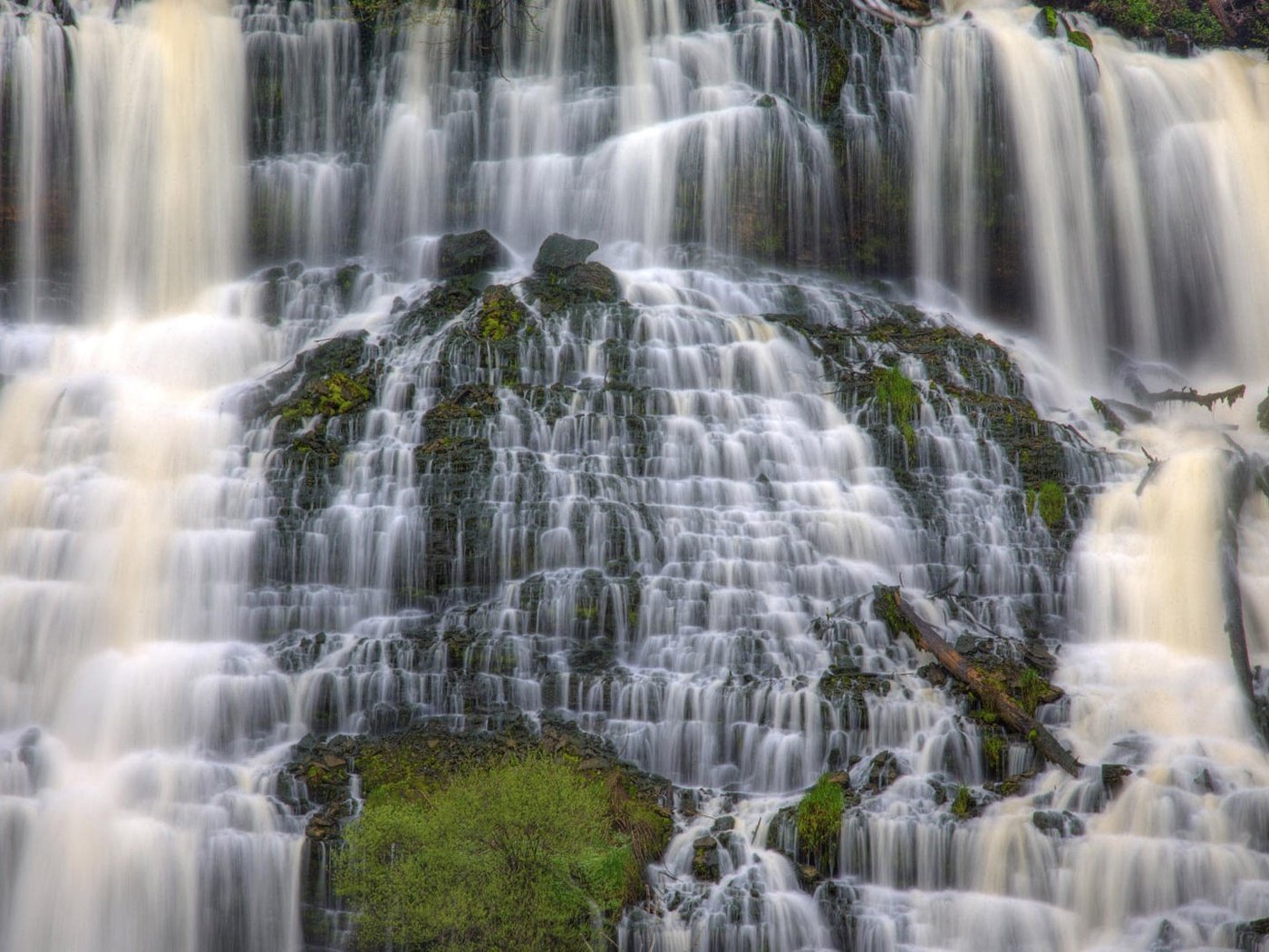 Обои вода, природа, скала, водопад, water, nature, rock, waterfall разрешение 1920x1080 Загрузить