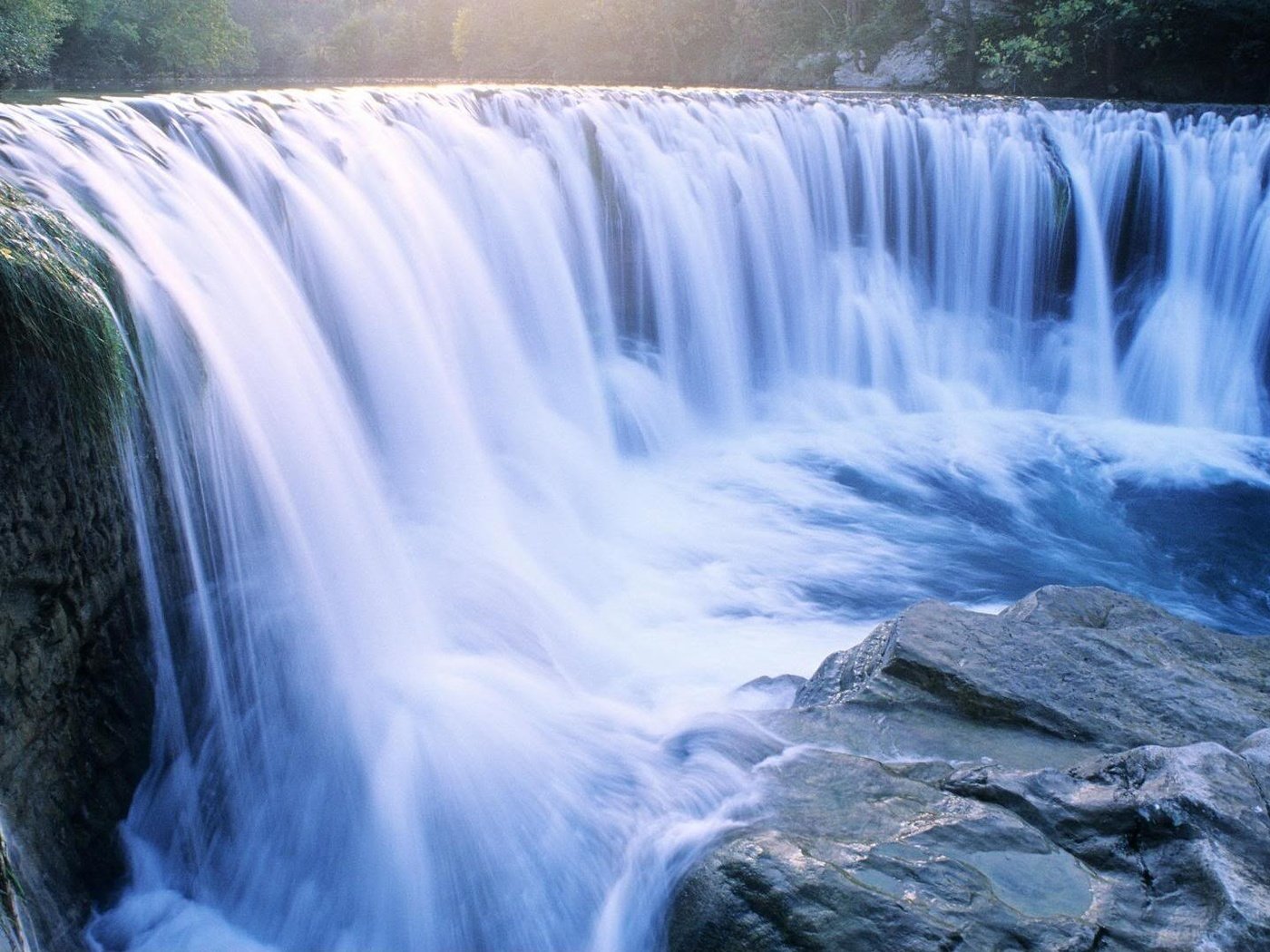 Обои вода, река, камни, водопад, water, river, stones, waterfall разрешение 1920x1080 Загрузить